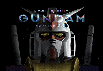 Kidou Senshi Gundam - Version 2.0 Title Screen